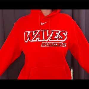 PEPPERDINE BASKETBALL ORANGE NIKE HOODIE